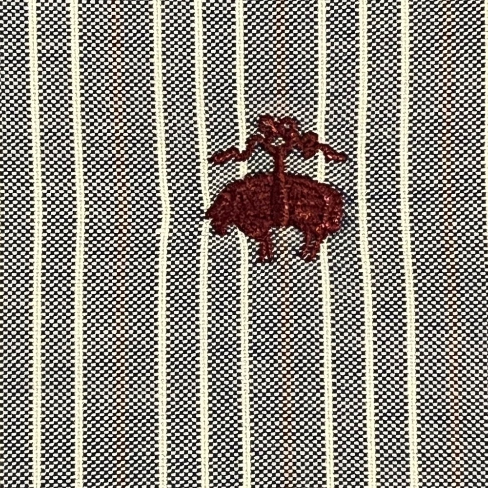 Brooks Brothers Shirt Mens XL Gray 1818 Regent L/S B/U Cotton - Picture 6 of 10